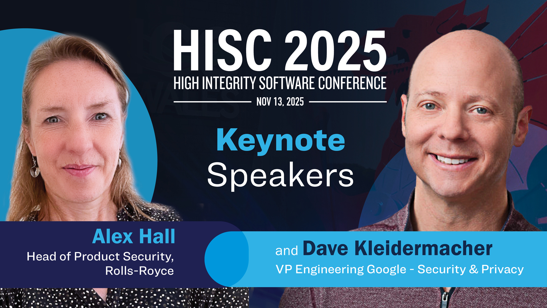 The High Integrity Software Conference (HISC) Returns to the ICC in Wales on 13 November 2025