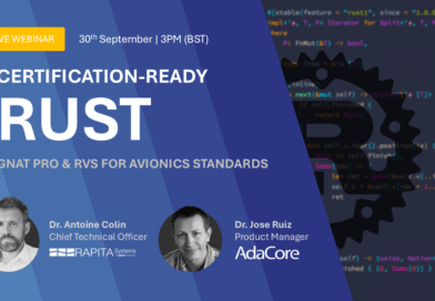 Certification-Ready Rust: GNAT Pro & RVS for Avionics Standards