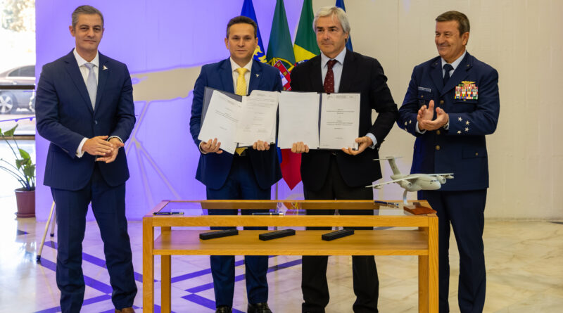 Portugal signs an amendment to the existing contract for the acquisition of the sixth KC-390 Millennium aircraft and the inclusion of ten new purchase options