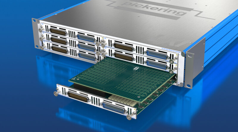 Pickering Interfaces Introduces Scalable High-Density 2A LXI Matrix for Changing Test Requirements